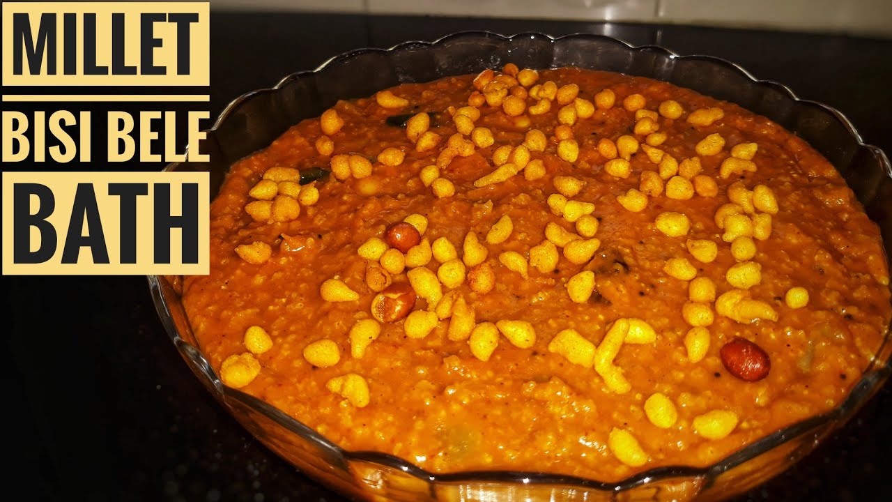 Millet bisi bele bath recipe in kannada//Udalu bisi bele bath//Barnyard