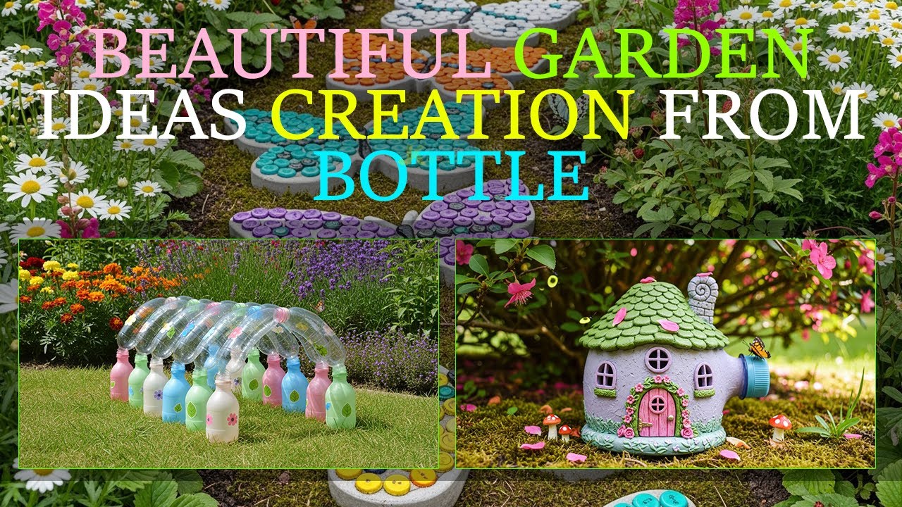 Don't Throw It Away! 27 Magical Summer Garden Ideas with Trash Bottles You’ll Wish You Knew Soon