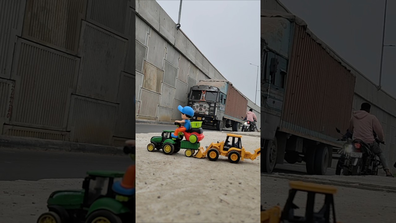 Remote Control Jcb And Dumper Truck Unboxing And Testing Short Video ||