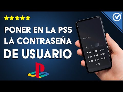 ¿Cómo poner en la PLAYSTATION 5 la contraseña de la cuenta de usuario?