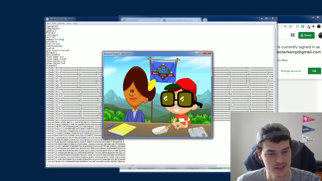 Ep.1 Hacking Backyard Baseball General Settings/Coach Files