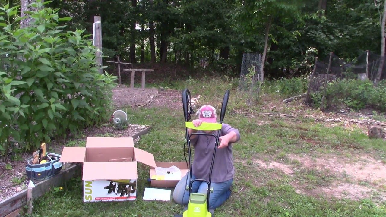 Product Assembly Review on the SunJoe TJ604E