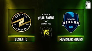 ECSTATIC vs. Movistar Riders - Map 1 [Anubis] - ESL Challenger Katowice 2023 Europe CQ - UB