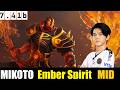 🤯MIKOTO [Ember Spirit] MID 7.41b - DOTA 2 HIGHEST MMR MATCH #dota2 #dota2gameplay