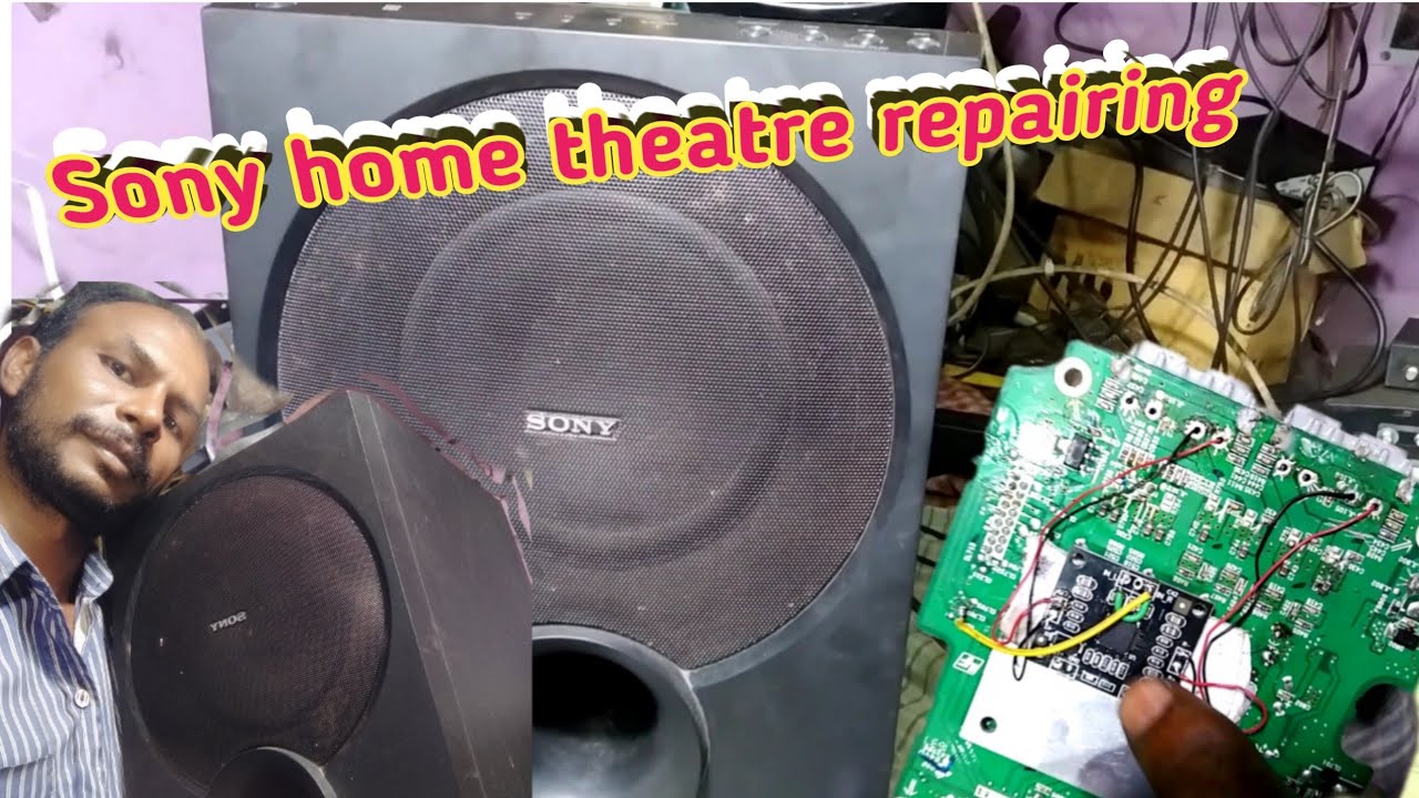 how to makea home theatre repair/home theatre repairing kaise karen