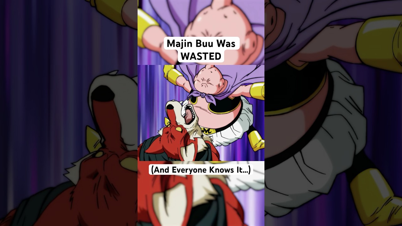 Majin Buu Was WASTED in Dragon Ball…#shorts #dragonball #goku