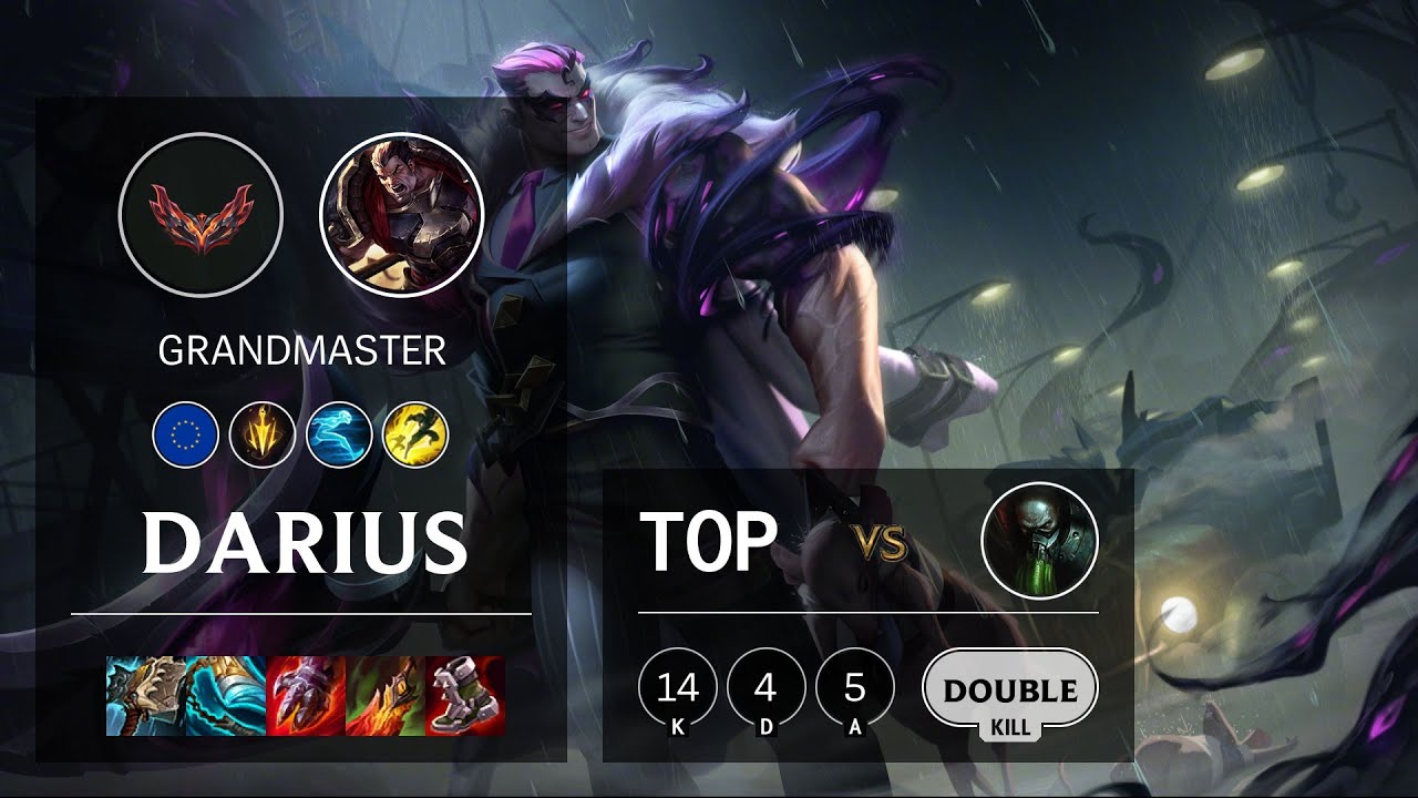 Darius Top vs Urgot - EUW Grandmaster Patch 12.4