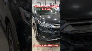 Honda cr-v and accord radar anti theft brackets