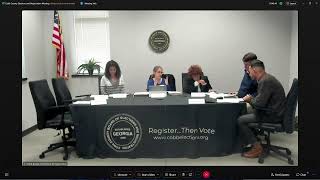 Cobb County Board of Elections and Registration Meeting - 11/24/25