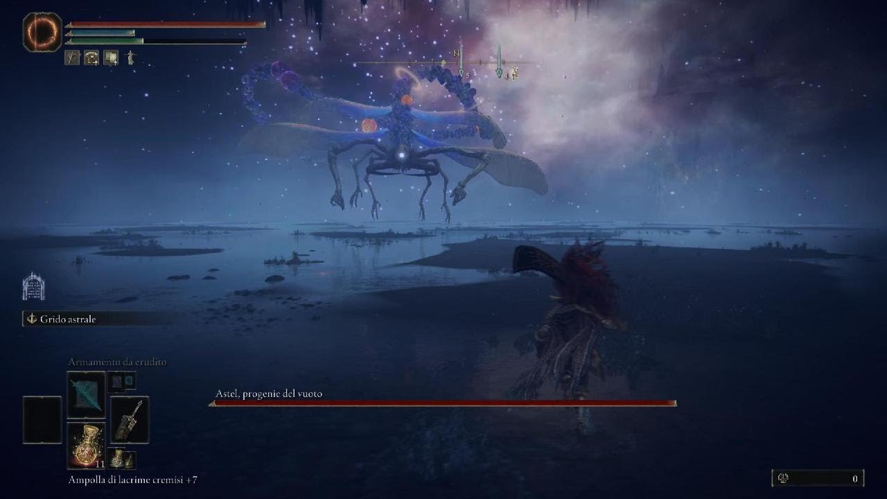 ELDEN RING Astel, Naturalborn of the Void Boss Fight. (Grand Cloister