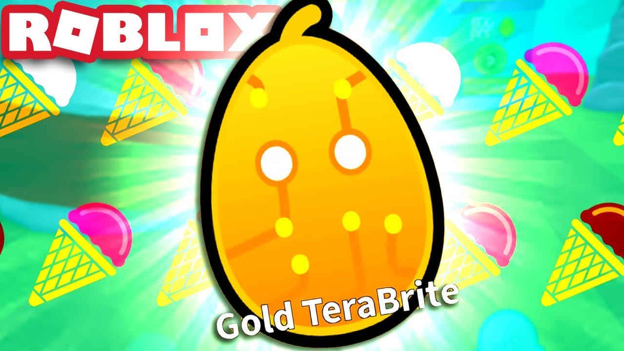 Toy Land Secret Pet Gold Terabrite Roblox Ice Cream Simulator - yellow toxic hoodie roblox