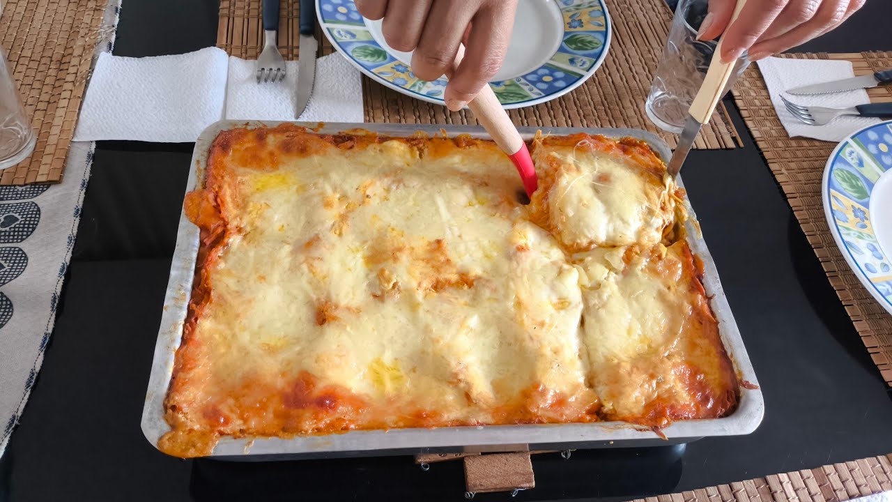 Como fazer uma  lasanha sem cozinhar a massa 