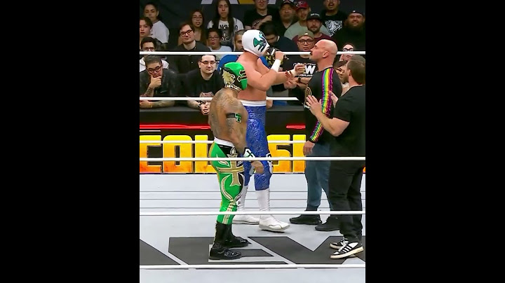 FTR tried to pull a fast one on CMLL stars Atlantis Jr. & Templario during AEW Collision!