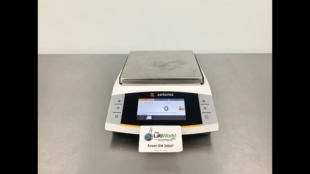 Sartorius Entris II Precision Lab Scale Video ID 28607