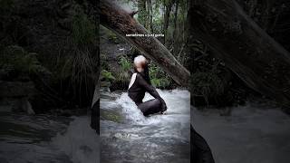 flowing water is so pretty #nature #aesthetic #gothic #photoshoot #altgirl