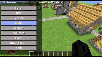 Minecraft Mod Showcase: SHAPESHIFTER MOD!