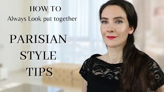6 Parisian Style Secrets of well dressed women 2023 | How to always look put together |Fashion tips