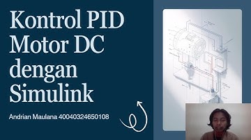 Kontrol PID Motor DC dengan Simulink