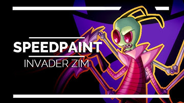Over-reactive Irken - INVADER ZIM SPEEDPAINT