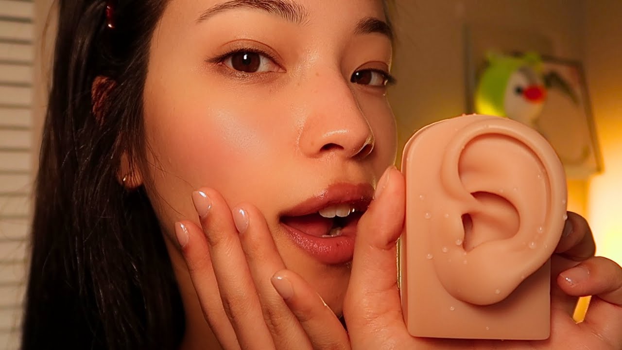 ASMR Ear to Ear DEEP Ear Cleaning Scratching Tapping Cupping Ear Massage for Sleep & Tingles 😴✨