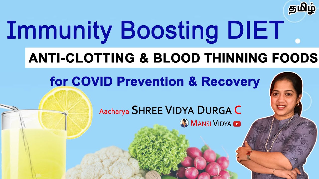 AntiClotting and Blood Thinning Foods ImmunityBoosting Diet for