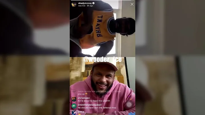 LeSean McCoy Tells Aaron Donald About the Time Jas...