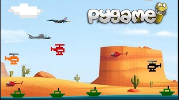 Curso Programação - Pygame - Helicóptero Em Fúria