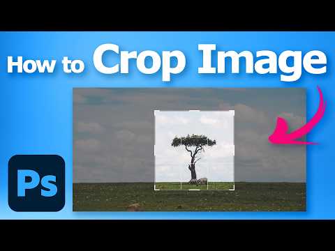 How to crop image in Photoshop