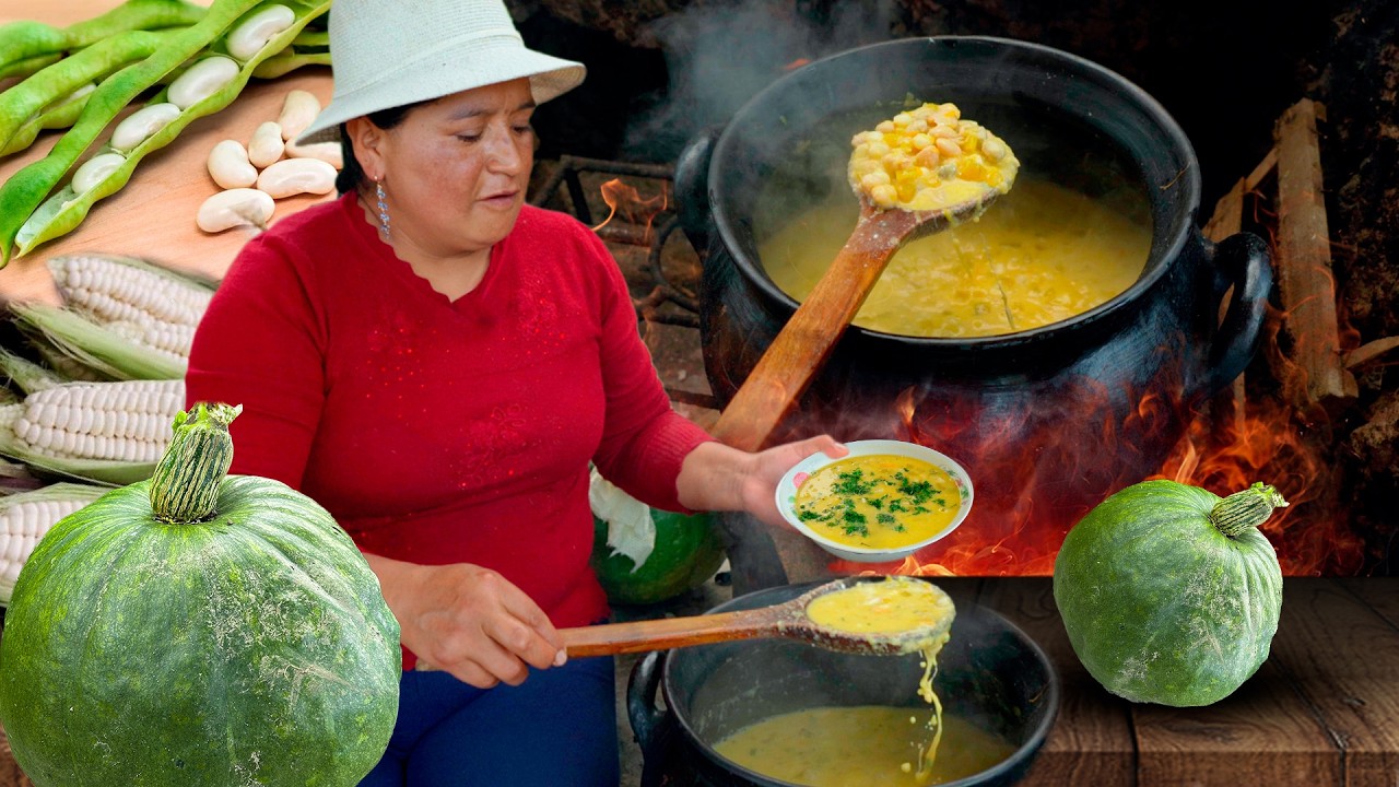 Así preparamos una deliciosa sopa de zapallo