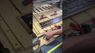 Fixing a mistake and setting up a Y axis stop. #onefinity #woodworking #wood
