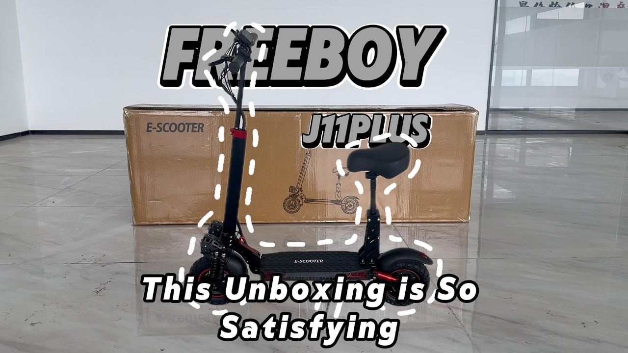 Play Freeboy Scooter's video for the Freeboy J11 Plus Foldable Electric Scooter on YouTube.