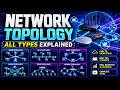 Network Topology Explained | Bus, Star, Ring, Mesh, Tree & Hybrid Topology | Computer Networks