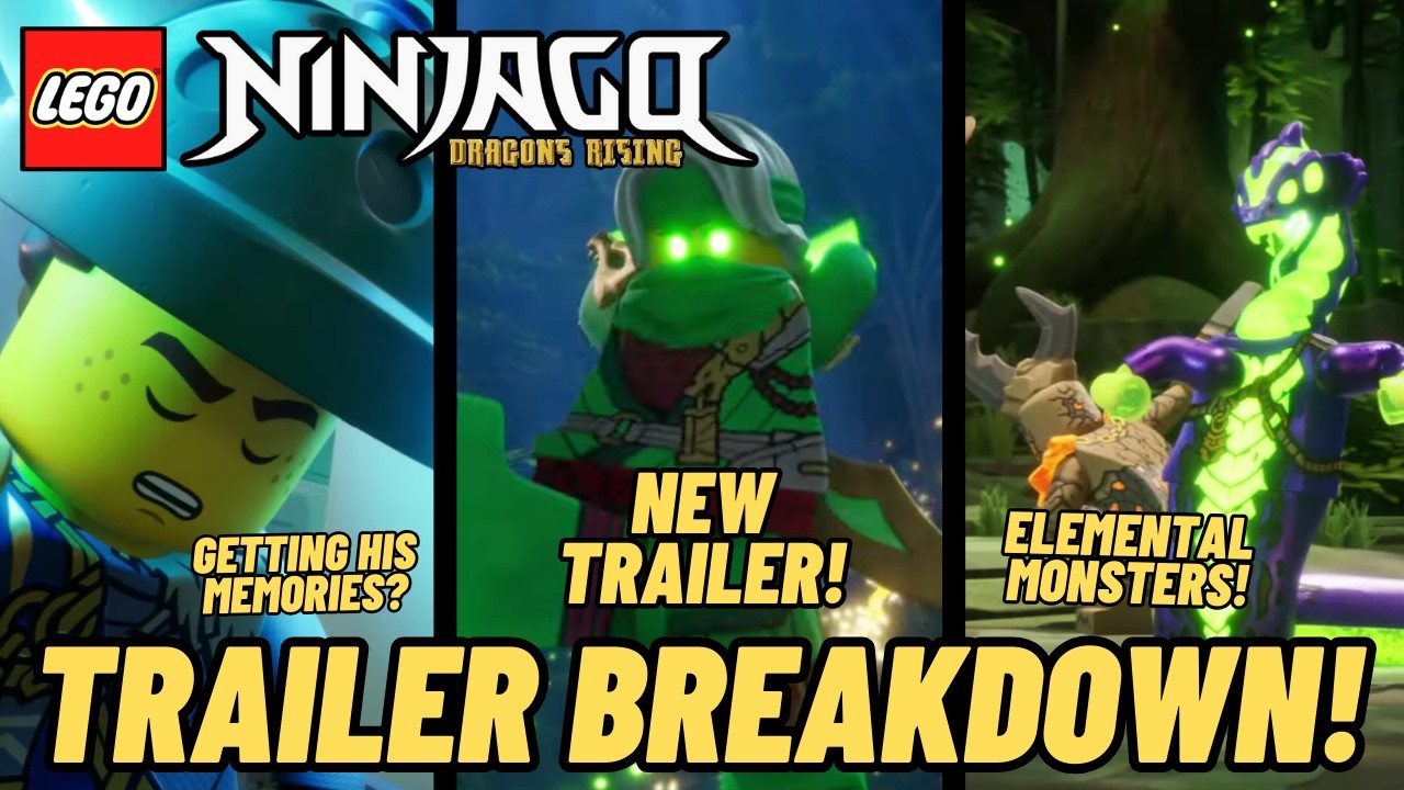 Ninjago Dragons Rising Season 4 Teaser Reaction & Breakdown! 🐲 Ninjago Dragons Rising Season 4 News!