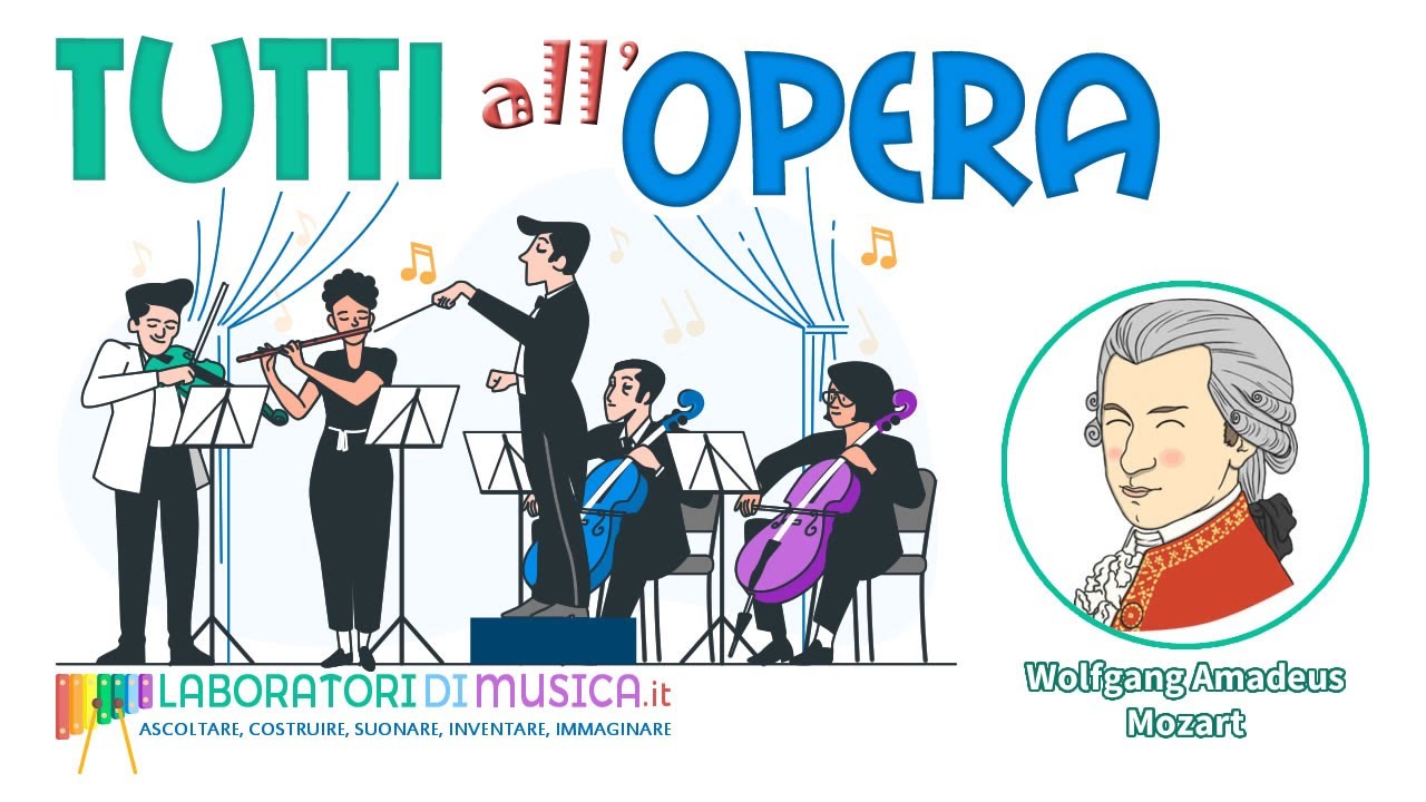 #2 - TUTTI ALL'OPERA - Wolfgang Amadeus Mozart - Musica in DAD per Infanzia e Primaria