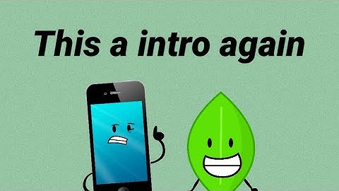 Object show viewer voting intro (updated)