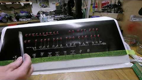 Altair 8800 Build Project Part 14 - Front Panel Part 3