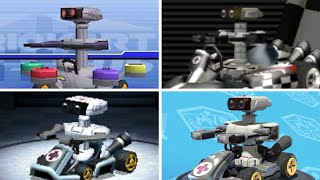 R.o.b. The Robot In Various Mario Kart Games