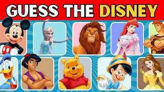 Guess the Disney Character by Picture! ✨ | Disney Quiz Challenge #Shorts