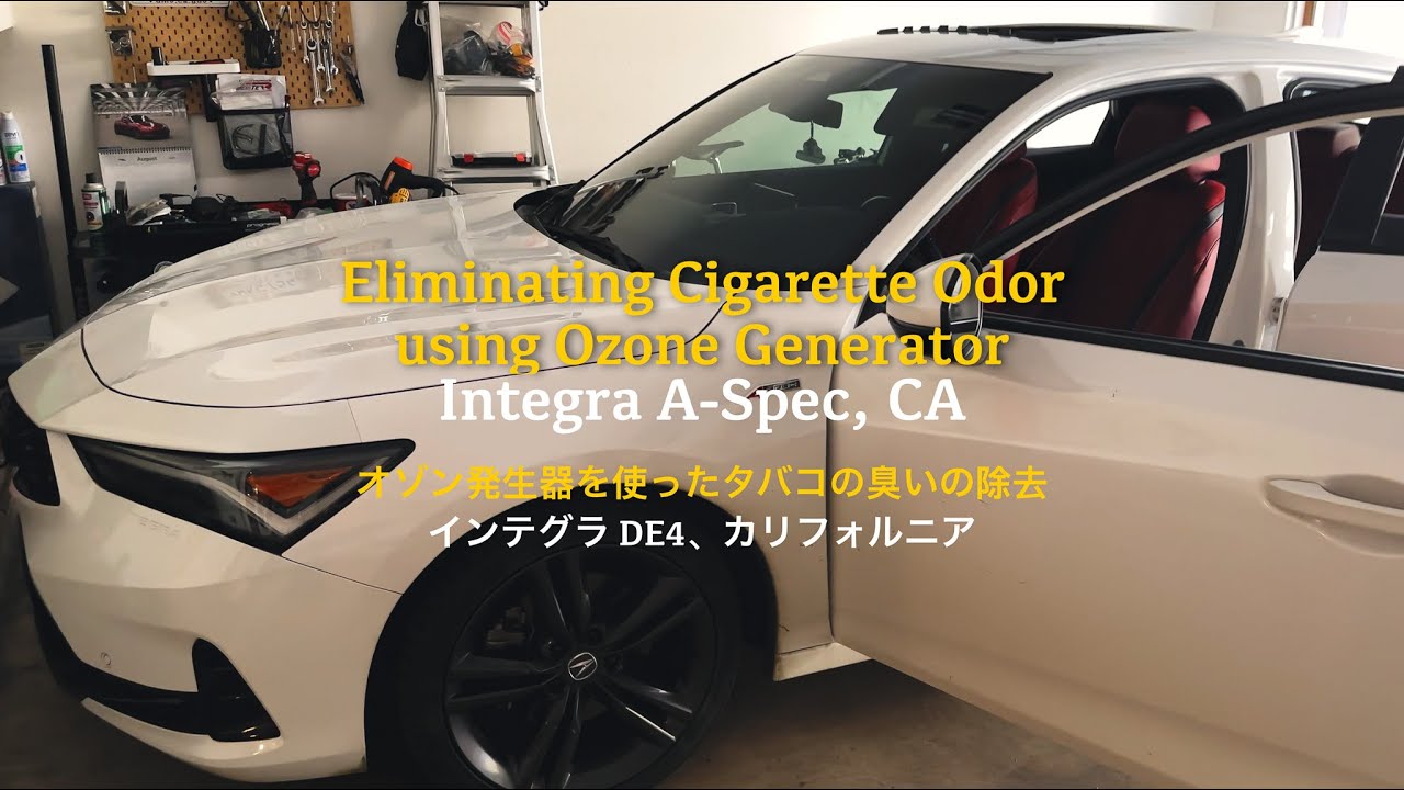 Eliminating cigarette smoke w/ ozone generator | Integra A-Spec 
