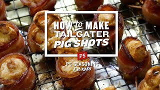 Beer Cheese Pig Shots | How to Make Smoked Pig Shots on a Pellet Grill