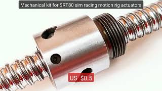 Mechanical kit for SRT80 sim racing motion rig actuators — Best Buy 2026 | Great Quality!