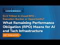 Frost &amp; Sullivan Webinar: The Impact of Cloud RPO on AI and Infrastructure Strategy