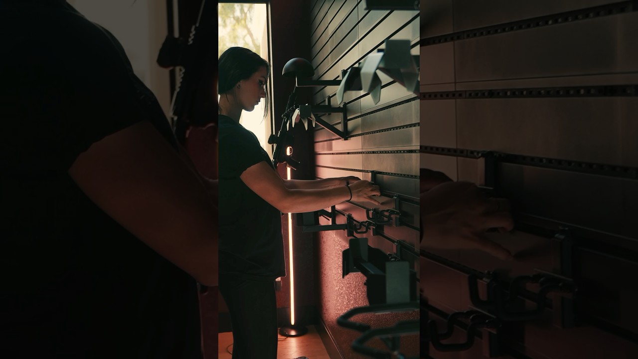 Wall Rack Transformation! The ultimate gun room 