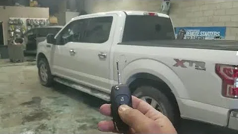 Ford F150 2018 plug and play remote starter