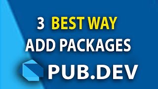 3 Best Way Add Dependency in Flutter Vscode | Android Studio