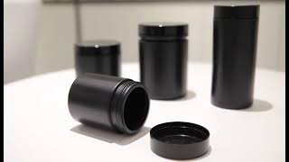 soft touch painting jar in black color screenshot 2
