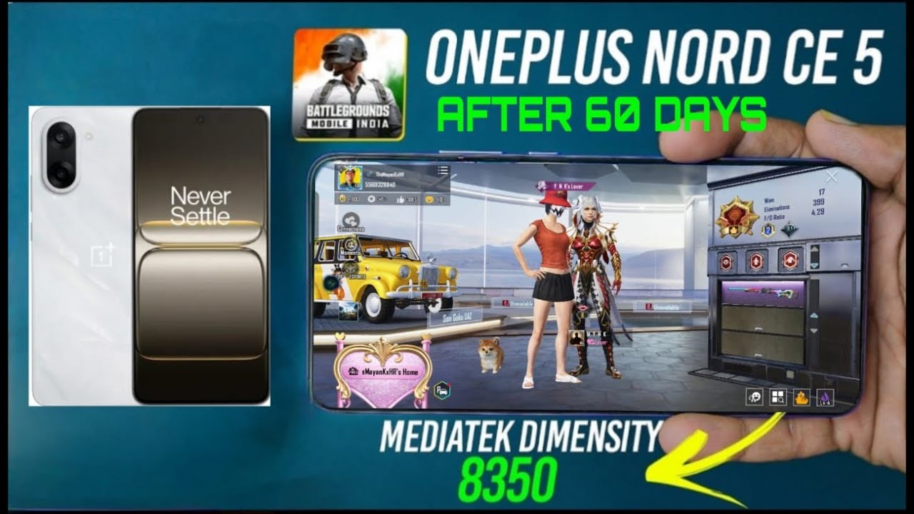 OnePlus Nord CE5 Long Term (60 Days+) BGMI Review🔥See Before You Buy ??