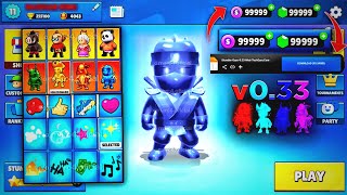 EXCLUSIVO! STUMBLE GUYS MOD APK v.0.33 - GEMAS INFINITAS, MULTIPLAYER E  SKIN NA PARTIDA! (MEDIAFIRE) 