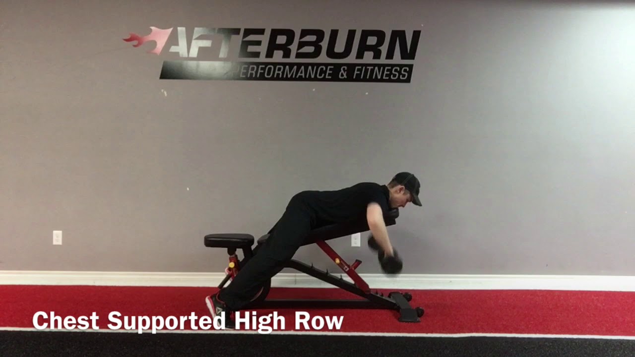Chest Supported High Row YouTube