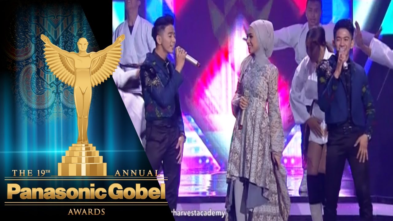 Kolaborasi Indah Nevertari Ft  Rizky & Ridho | Panasonic Gobel Awards 2016
